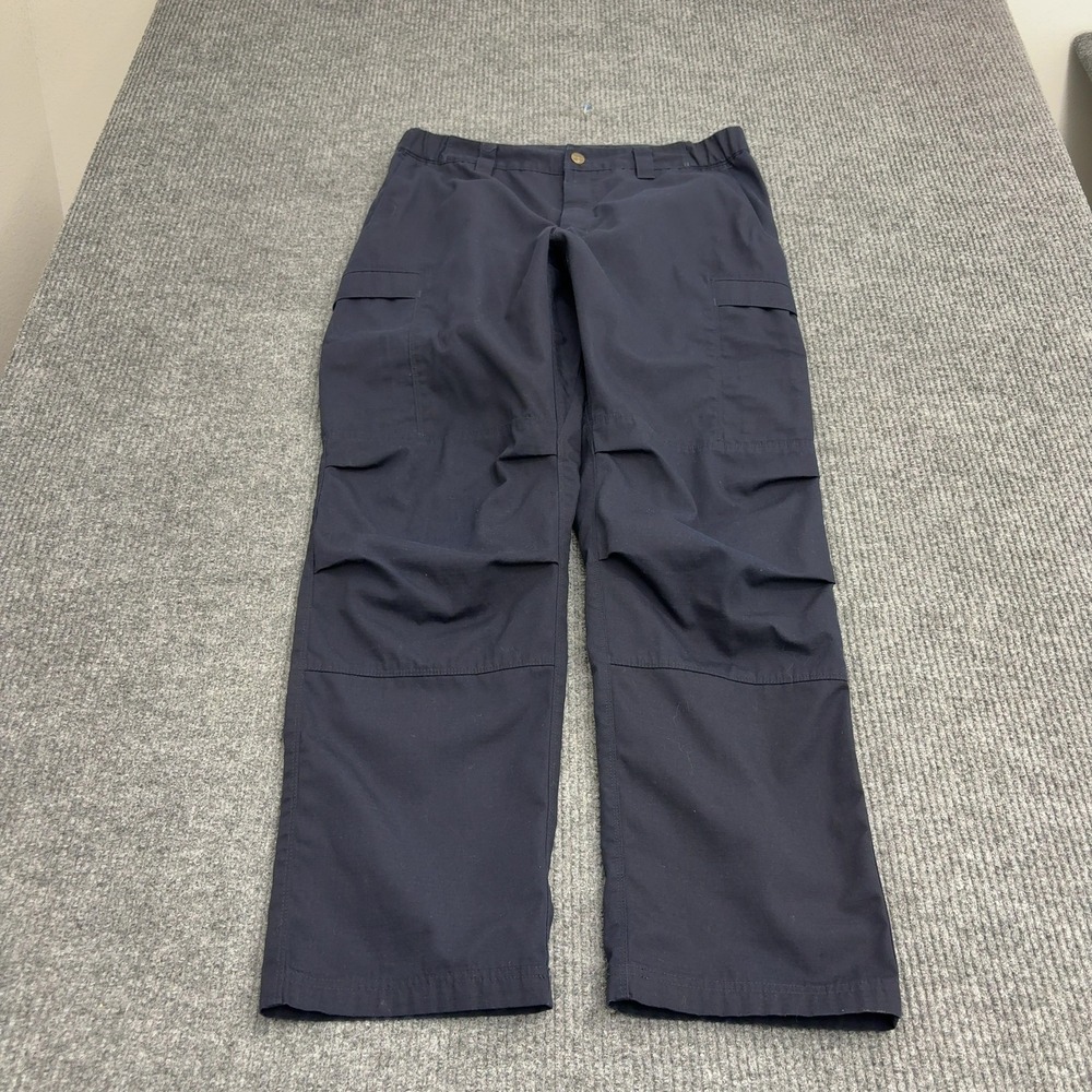 Vertx Phantom LT Cargo Pants Mens 34x32 Navy Ripstop Tactical Outdoor Utility